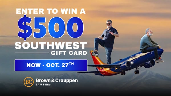 Southwest Gift Card. October Raffle. Social Graphic.1920x1080px A