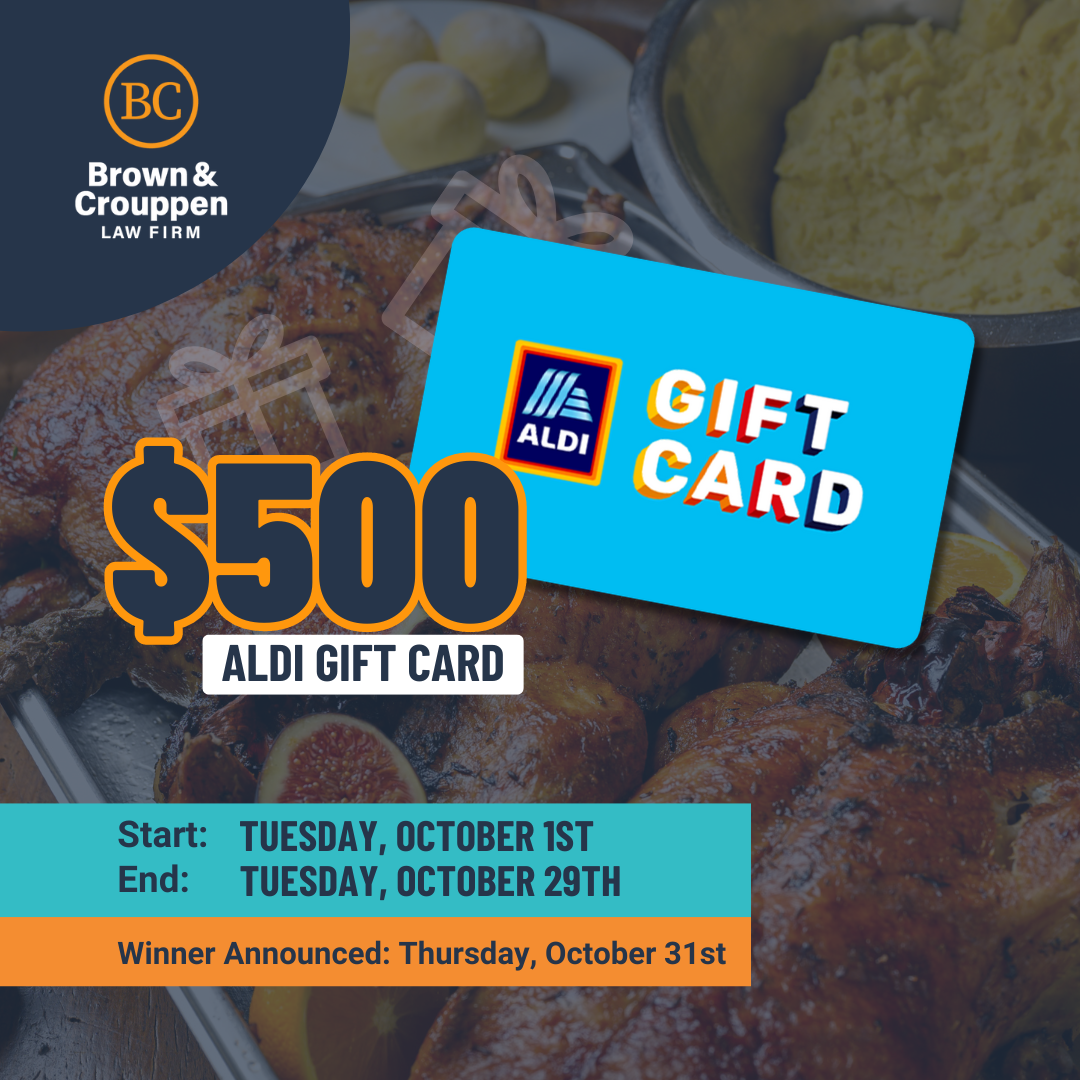 October Raffle Aldi